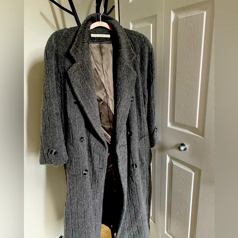 Women’s Vintage Mohair Trench Coat